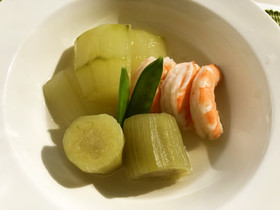 夏野菜の冷やし煮もの