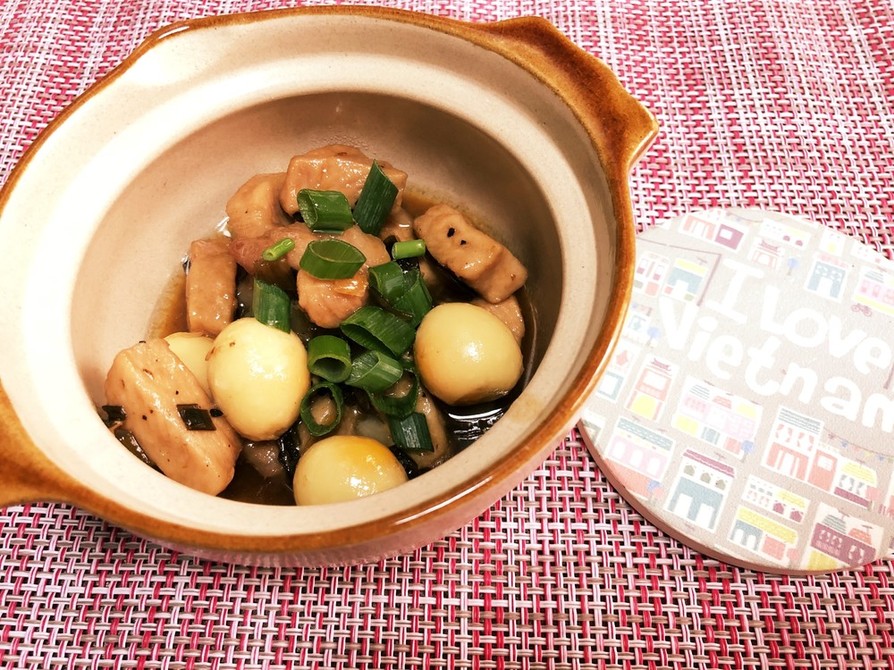 ☆ベトナム料理☆うずらの卵と豚の角煮の画像