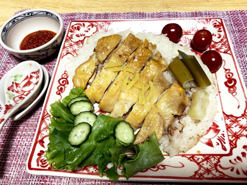 ヘルシーなタイのピーナッツチキンズッキーニヌードルのレシピ