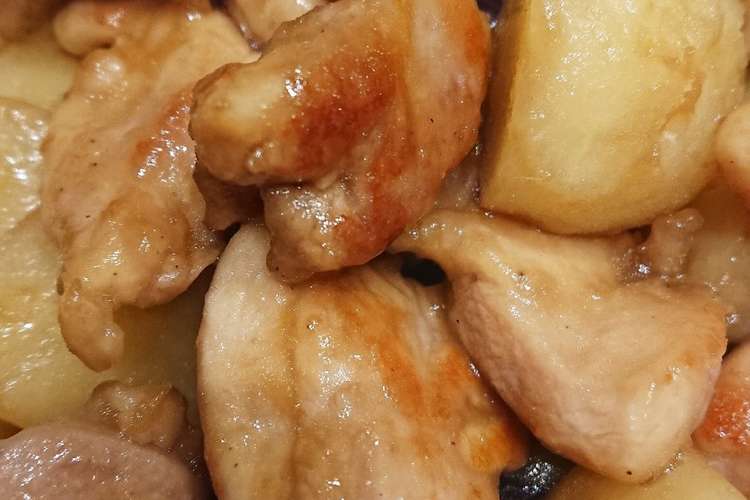 なすじゃがと鶏肉の照り焼き レシピ 作り方 By ゆうたんくんママ クックパッド 簡単おいしいみんなのレシピが360万品