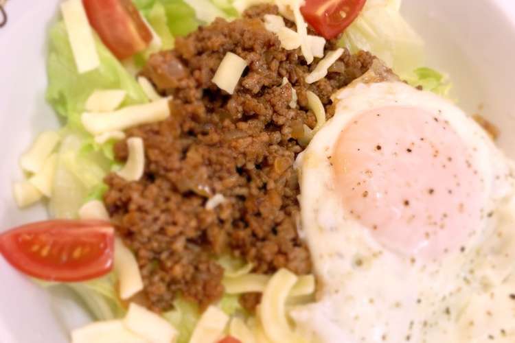 子供も食べやすい タコライス レシピ 作り方 By Skmr1122 クックパッド 簡単おいしいみんなのレシピが359万品