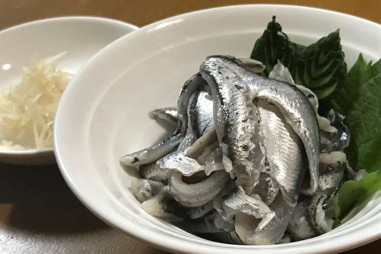 新鮮なカタクチイワシでお刺身 レシピ 作り方 By 釣るんじゃけぇ クックパッド 簡単おいしいみんなのレシピが354万品