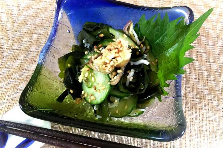 ワカメと胡瓜の薬膳酢の物 レシピ 作り方 By 愛乙女 愛 クックパッド 簡単おいしいみんなのレシピが356万品