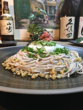 蕎麦の実つゆの最強ダイエットおろし蕎麦♡