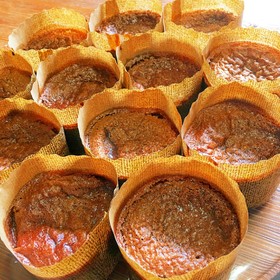 バレンタインに♡簡単フォンダンショコラ♡