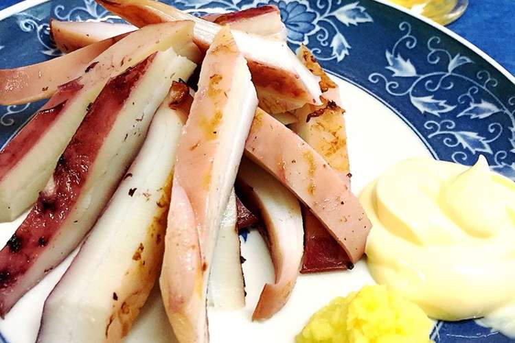 おつまみに 焼きイカの生姜マヨネーズ添え レシピ 作り方 By ハチミン クックパッド 簡単おいしいみんなのレシピが374万品