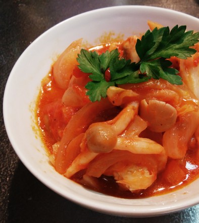 【炊飯器】手羽元トマト煮込・美容スープの写真