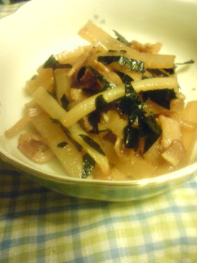 (ダイ+ベー)コンさっぱり焼き