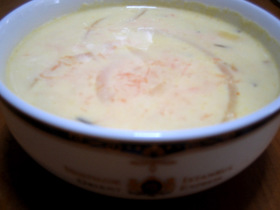 ●あったか卸しにんじんのクリームスープ●