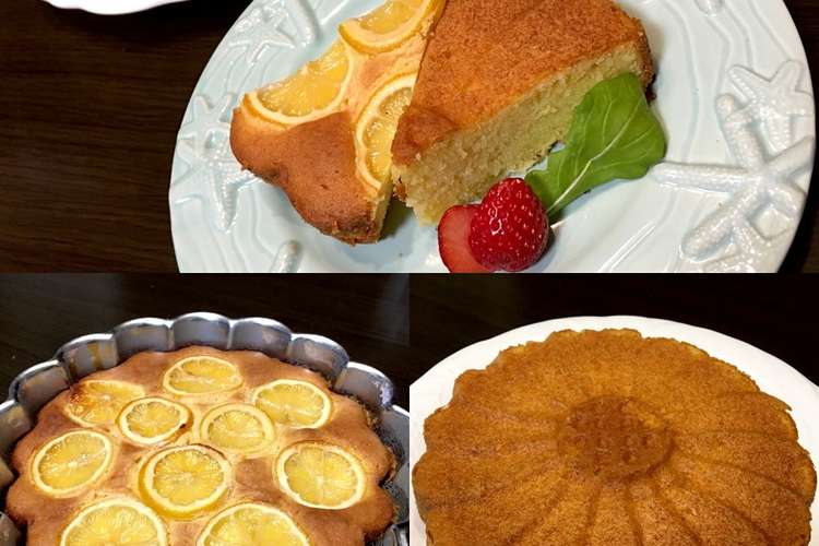 はちみつレモンマーガレット型ケーキ レシピ 作り方 By Sakko クックパッド