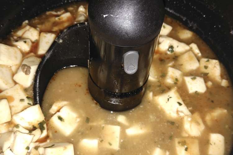 アクティフライで丸美屋麻婆豆腐 レシピ 作り方 By アルバス クックパッド 簡単おいしいみんなのレシピが355万品