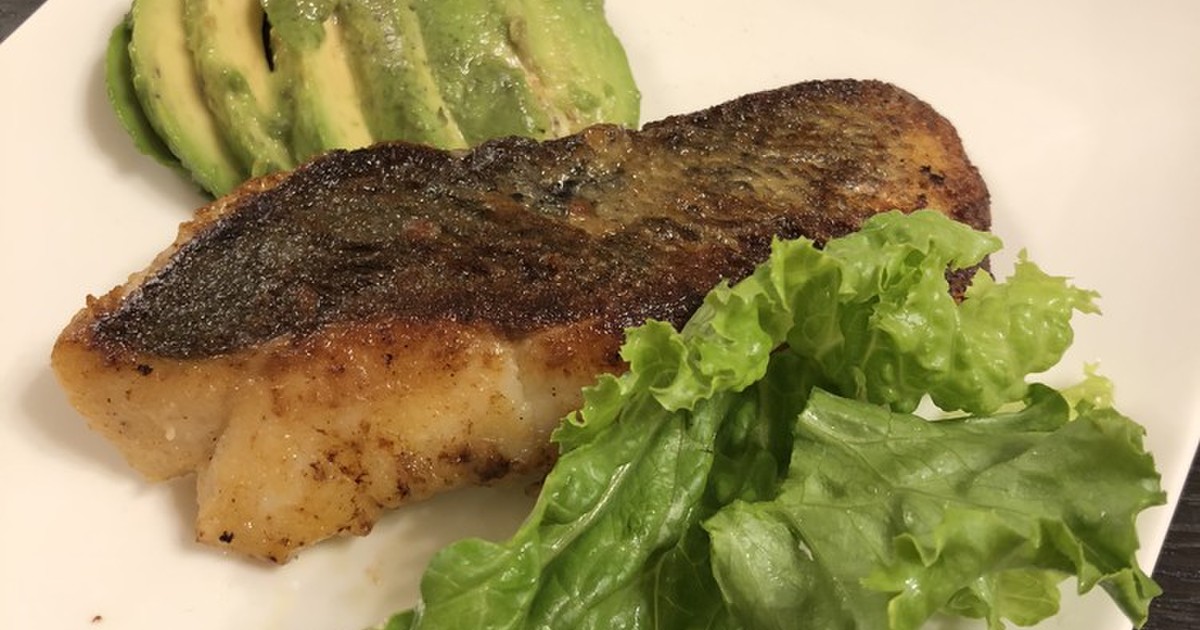 魚 スズキのムニエル から揚げ粉で味付け by 猫リン 【クック ...