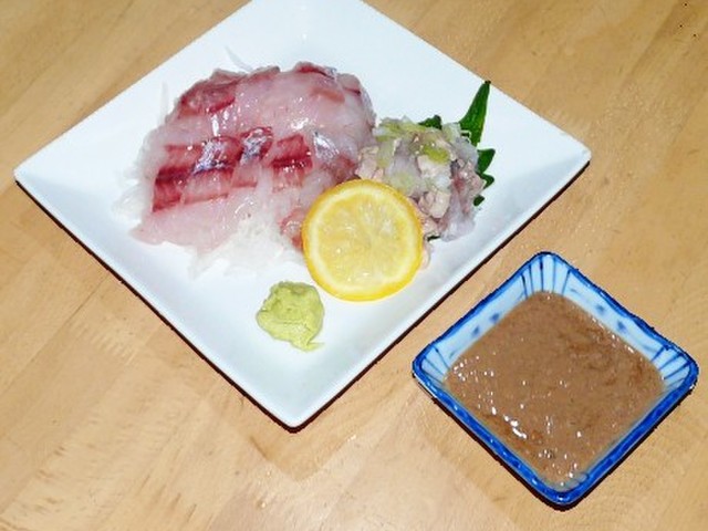 肝醤油で食べる のどぐろの刺身 レシピ 作り方 By ヤス 武州川崎 クックパッド 簡単おいしいみんなのレシピが378万品