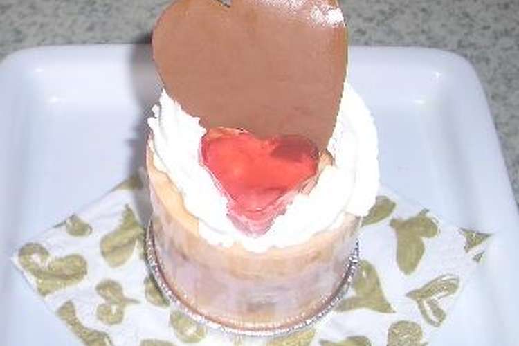 バレンタインケーキデコレーション レシピ 作り方 By Yukino124 クックパッド 簡単おいしいみんなのレシピが355万品