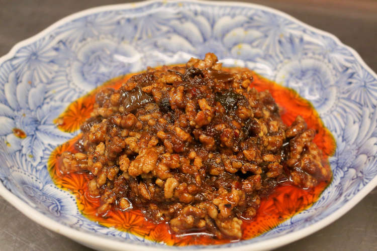 麻辣醤マーラージャンで 万能中華肉そぼろ レシピ 作り方 By キワネットショップ クックパッド
