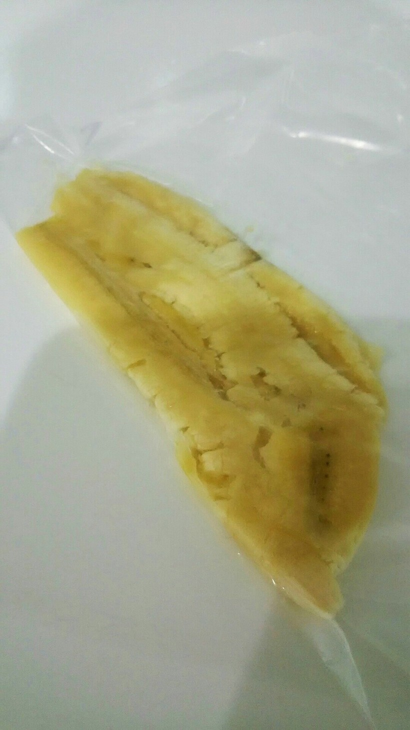 包丁要らず！簡単 バナナ離乳食 保存の画像