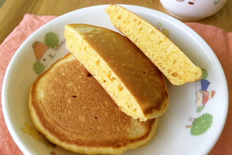 素朴で優しい味わい にんじんパンケーキ レシピ 作り方 By 市原市オッサくん クックパッド