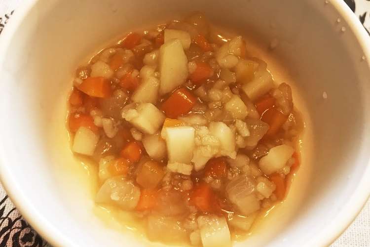 離乳食 後期 幼児食に 簡単 肉じゃが レシピ 作り方 By 年子姉妹ママ クックパッド 簡単おいしいみんなのレシピが360万品