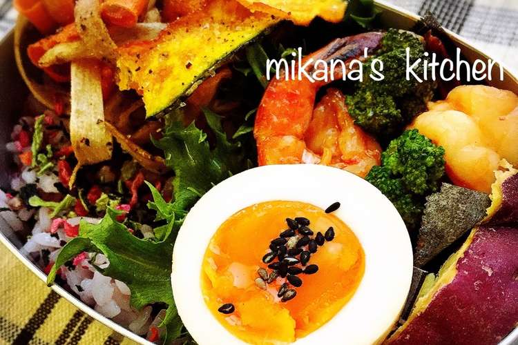 エビチリと野菜たっぷり女子高生お弁当 レシピ 作り方 By Mikana クックパッド