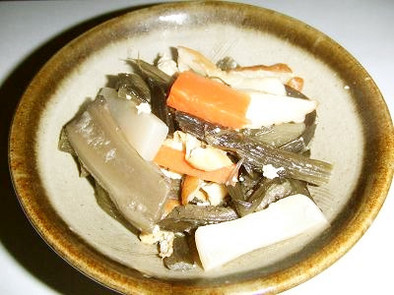 山菜あざみの炒め煮の写真
