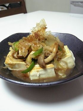 簡単安ウマ☆豆腐のステーキ