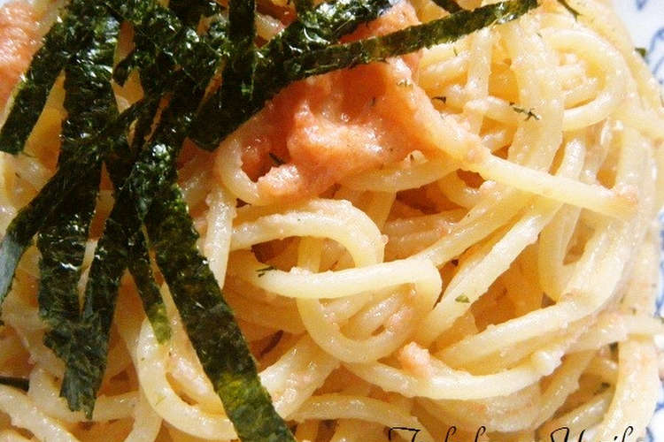 たらこ Or 明太子パスタ バターだけ レシピ 作り方 By つくばの クックパッド 簡単おいしいみんなのレシピが360万品