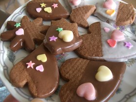 チョコがけクッキー