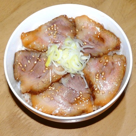 煮豚ごはん （ミニ チャーシュー丼）の画像