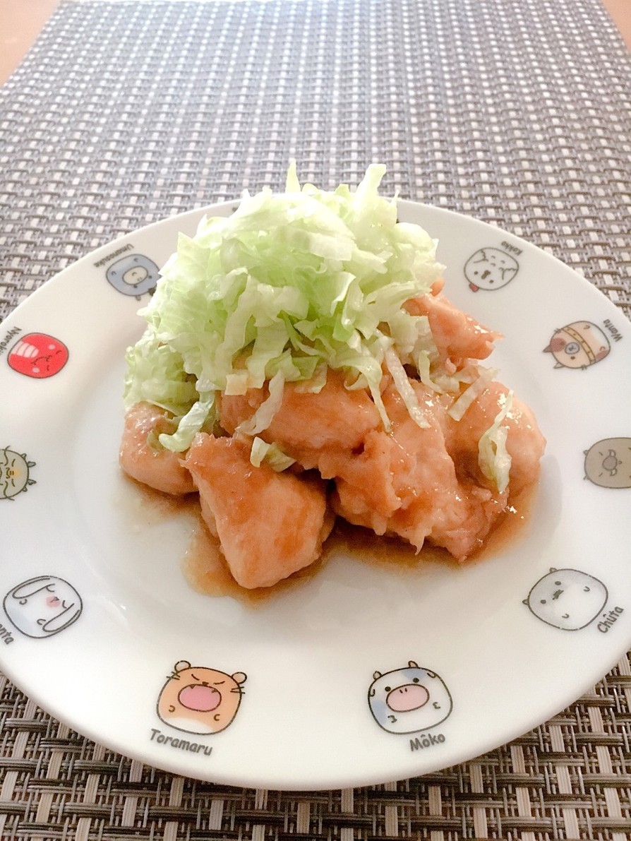 胸肉のソテー✼生姜カレー風味が旨～いっ♡の画像