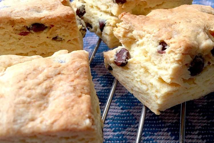 Hmと油で チョコチップスコーン レシピ 作り方 By ありさrecipe クックパッド 簡単おいしいみんなのレシピが350万品