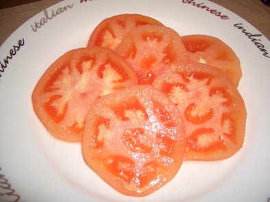 トマトでデザート!?(’◇’)の写真