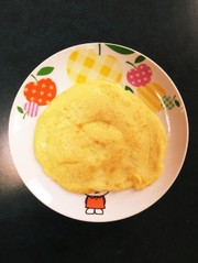【離乳食】さつまいもの豆腐パンケーキの写真