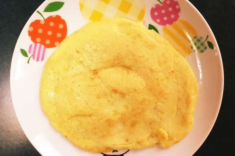 離乳食 さつまいもの豆腐パンケーキ レシピ 作り方 By ショウマママ クックパッド