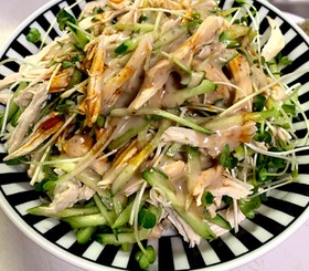 超簡単バンバンジー風サラダ