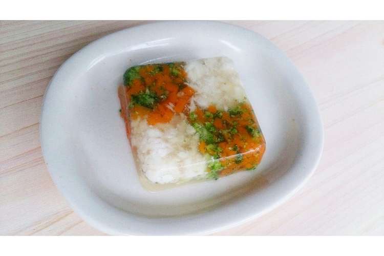 一歳お祝い 鯛の升目煮こごり レシピ 作り方 By ぱんだこぱん子 クックパッド