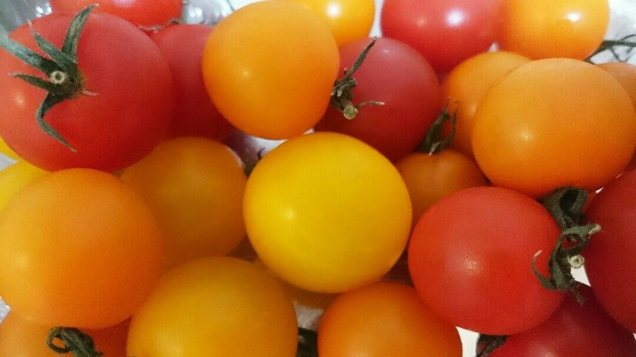 完熟トマトは湯むきしてから冷凍の画像