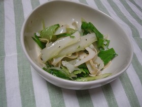 セロリといかくんサラダ