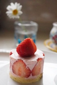 苺ムースケーキ♪