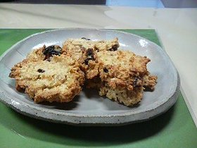 おからと玄米シリアルのクッキー