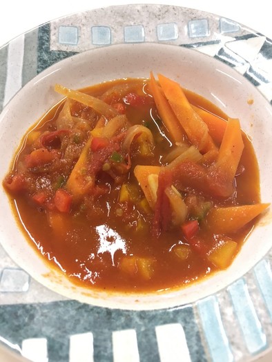 ウガンダレシピ★トマトのスープの写真