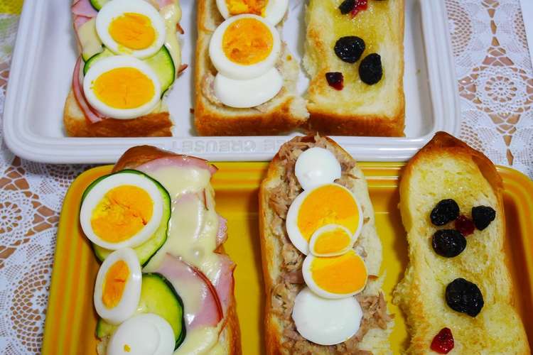 トーストプレート レシピ 作り方 By 木村ごはん クックパッド