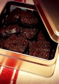 ブラックココアのチョコチップクッキー