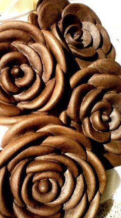 .゚.。黒薔薇チョコクッキー゚.。.