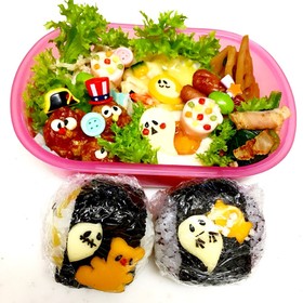3歳10ヶ月*保育園弁当!ハロウィン♡