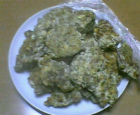 鶏ミンチ&砂肝&豆腐で焼きつくね(^^)
