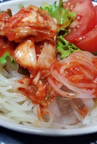 菊水盛岡冷麺(冷やし中華(ˊᗜˋ*)