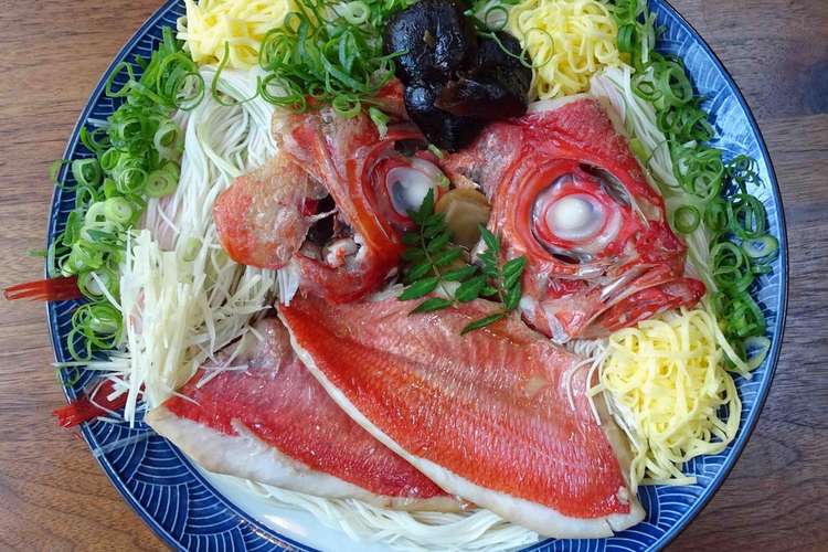 金目鯛で鯛そうめん レシピ 作り方 By おでのおでん クックパッド