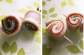お弁当に♪ちくわのくるくる巻き(2種)
