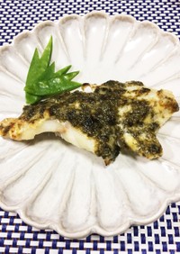トースターで♪白身魚のマヨ海苔佃煮焼き
