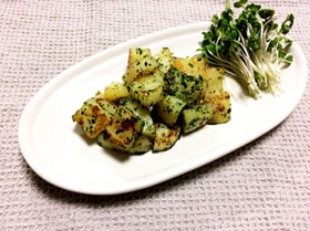 お弁当に☆サイコロポテト・のり塩味